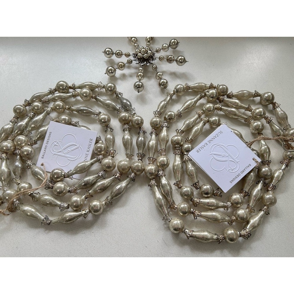 SUZANNE KASLER x BALLARD DESIGNS Winter Holiday Christmas Garlands & Ornament